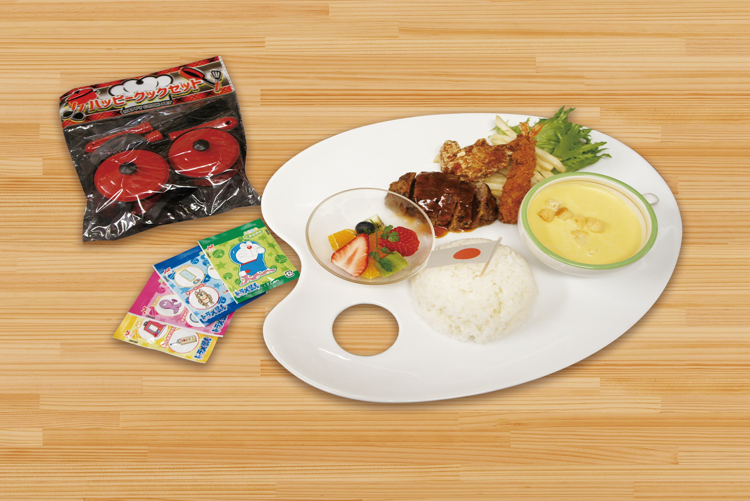 お子様料理ハンバーグ